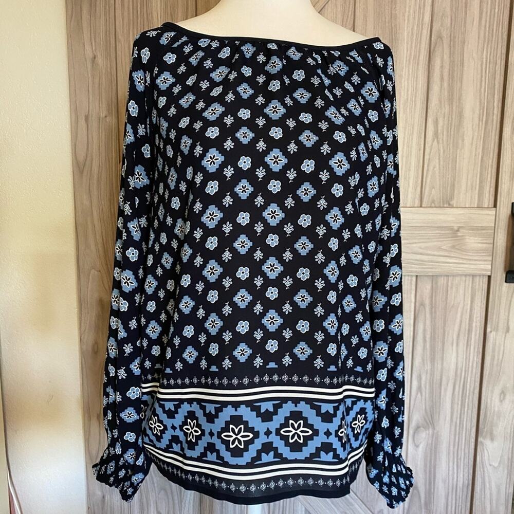 LOFT Snowflake mosaic top extra small
